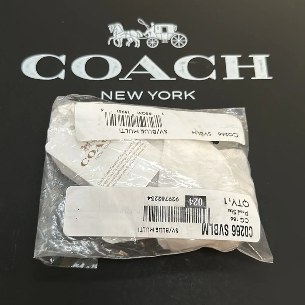 Coach Silver Disney CINDERELLA BEAR Handbag Charm Fob Keychain C0266 Princess - Picture 9 of 9